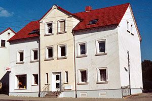 Hausfassade Vorher