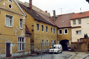 Hausfassade Vorher