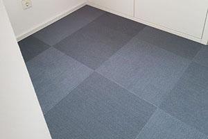 Flotexbelag im Fliesendesign